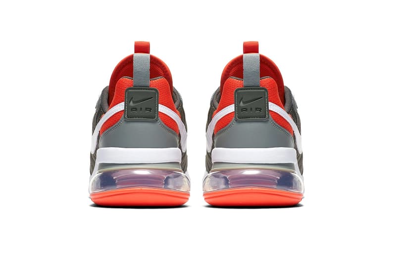 Nike Air Max 270 Futura "Dark Stucco/Newsprint" orange colorway sneaker footwear release date price