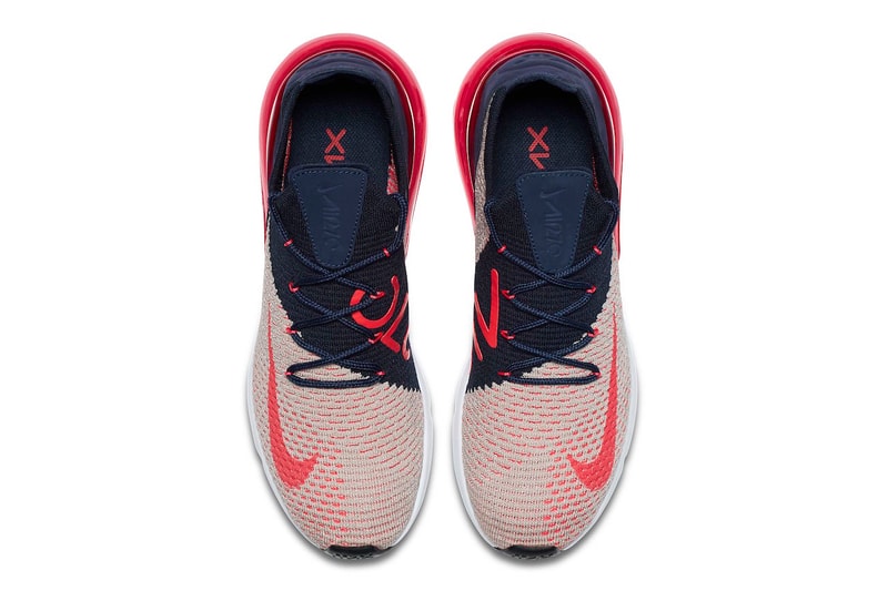 Nike Air Max 270 release Moon Particle College Navy Blackened Blue Red Orbit