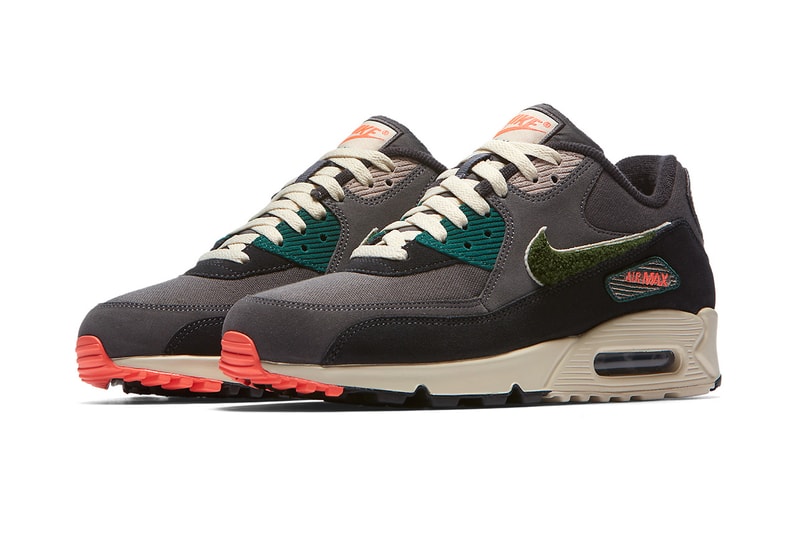 Nike "Grey/Green" Chenille Swoosh Air Max 90