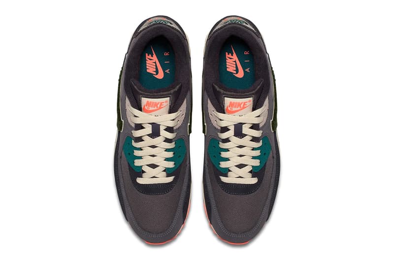 Nike "Grey/Green" Chenille Swoosh Air Max 90