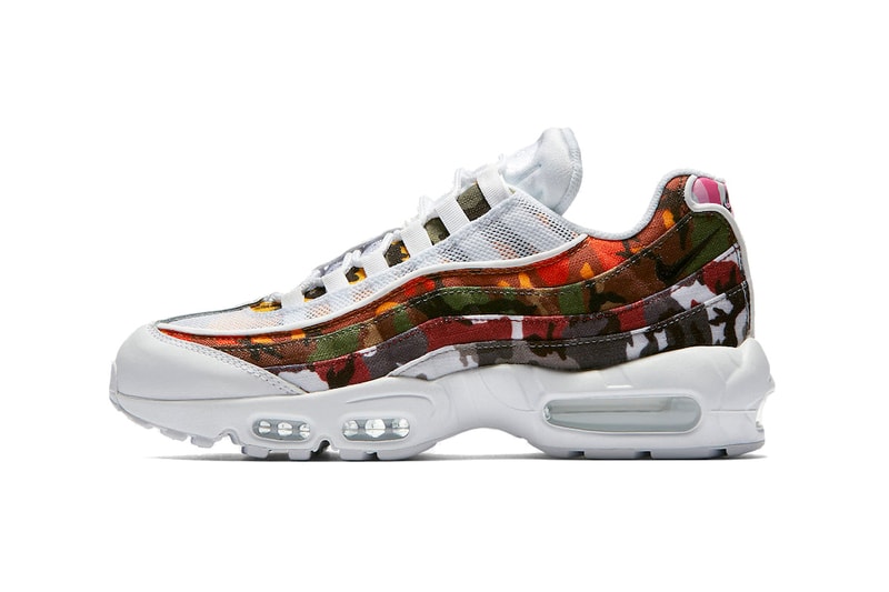Nike Air Max 95 Multicolored ERDL camouflage Camo Pack AR4473-100 AR4473-100 black white suede nubuck leather mesh canvas