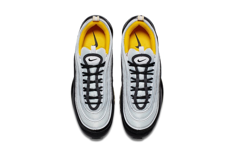 Nike Air Max 97 in Black, White, Yellow Runners AM97