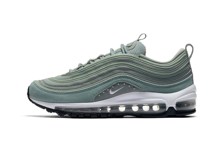 Nike Wraps the Air Max 97 in "Mica Green" Corduroy