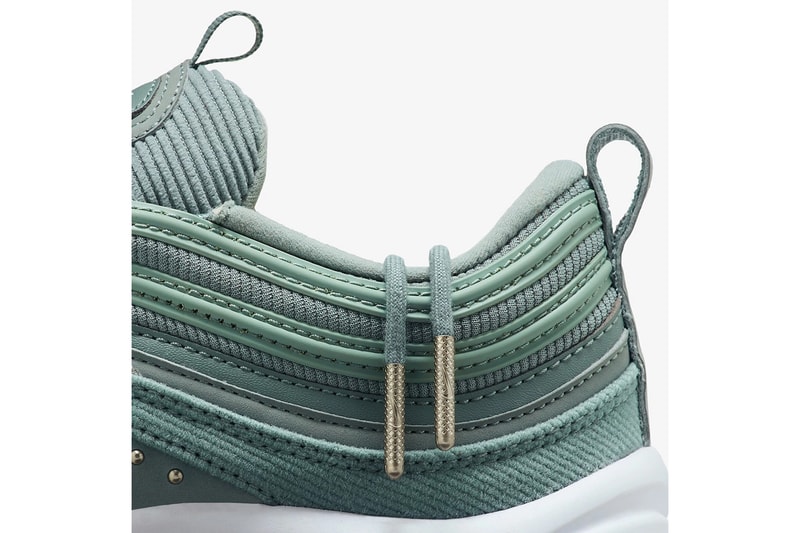 Nike Air Max 97 Mica Green Corduroy Studs Release Details Footwear Shoes Trainers Sneakers Kicks Date Coming Soon Purchase Cop Buy