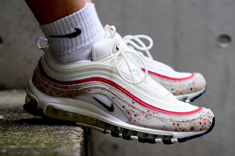 Nike Air Max 97 Premium "Paint Splatter" release date info price atmos japan sneakers