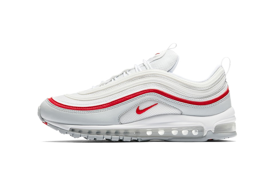 Nike Air Max White/Red Official Images | Hypebeast