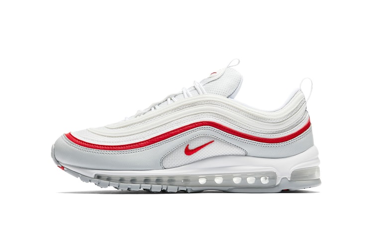 Nike's Air Max 97 Dons Clean Mix of White & Red