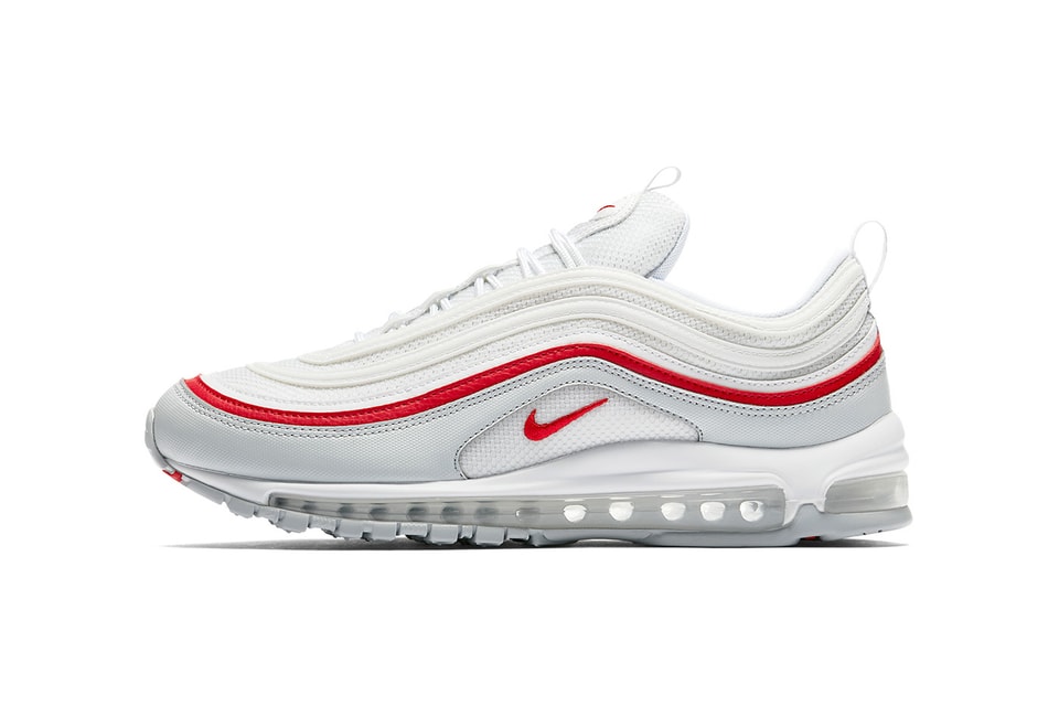 Nike 97 air max red and white Clearance
