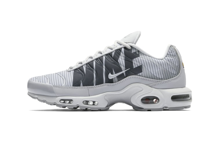 An Official Look at the Nike Air Max Plus “Stripes” in “Cool Grey/Anthracite”