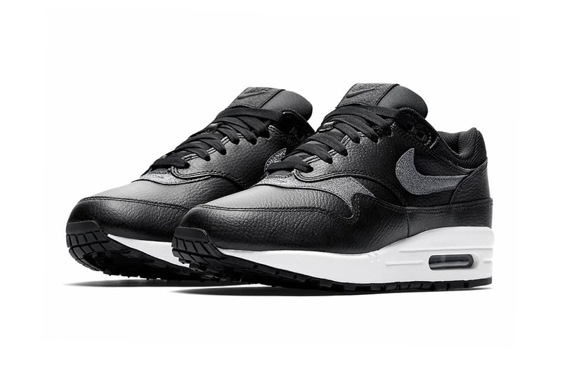 Nike Air Max 95 Premium Black Silver shimmer colorway sneaker footwear