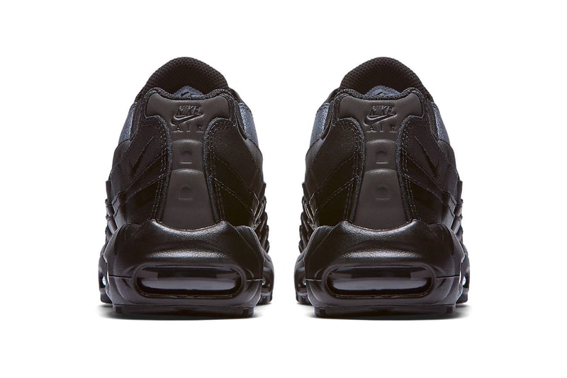 Nike Air Max 95 Premium Black Silver shimmer colorway sneaker footwear