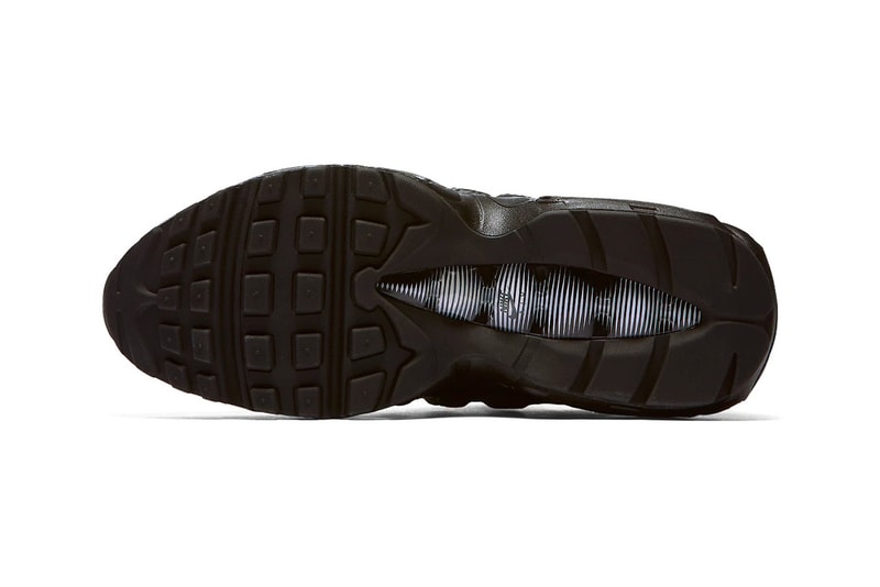 Nike Air Max 95 Premium Black Silver shimmer colorway sneaker footwear