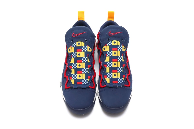 Nike Air More Money Nautical Redux pack drop release july 14 2018 release midnight navy flag sail gym red release