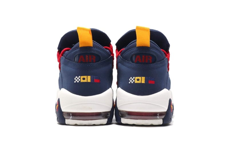 Nike Air More Money Nautical Redux pack drop release july 14 2018 release midnight navy flag sail gym red release