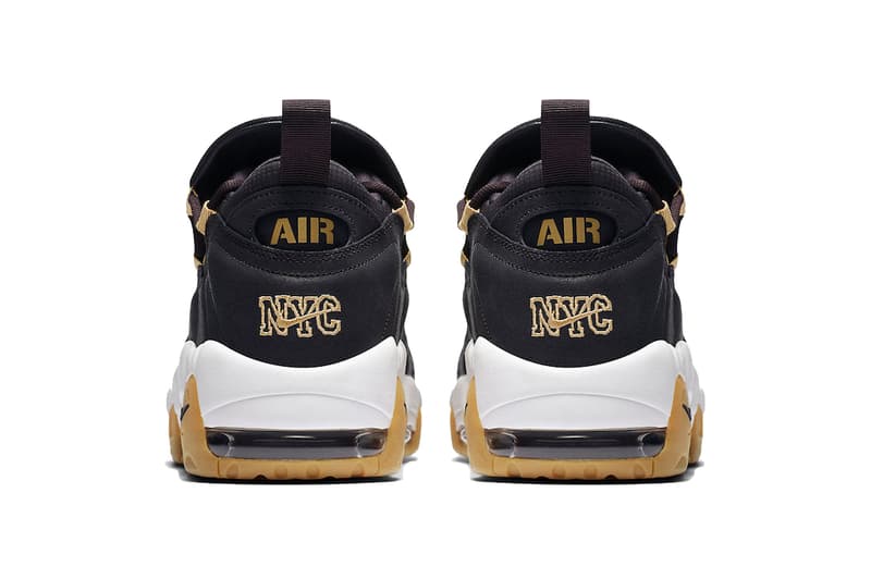 Nike Air More Money nyc brooklyn new york city Oil Grey Metallic Gold Sail Style Code AR5401-001