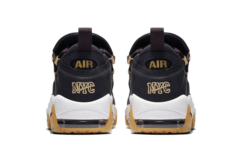 Nike Air More Money nyc brooklyn new york city Oil Grey Metallic Gold Sail Style Code AR5401-001