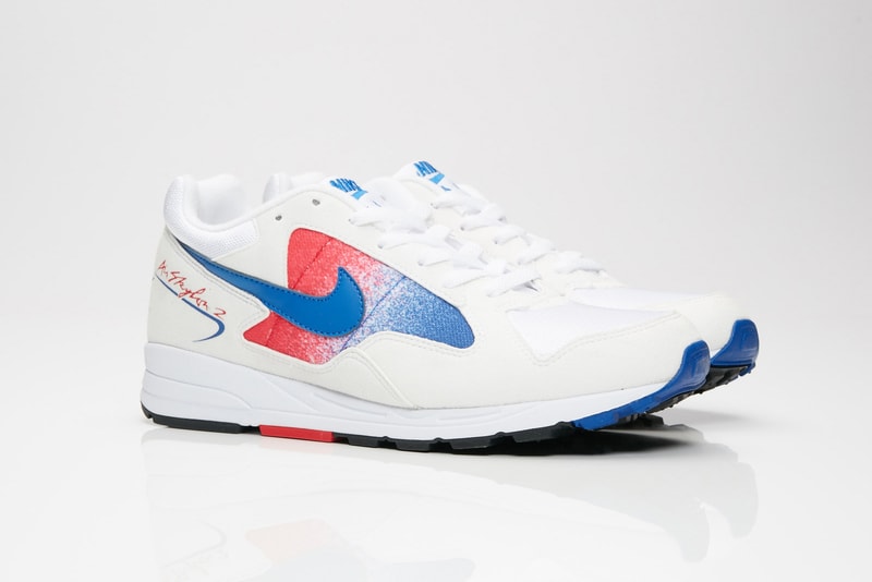 Nike Air Skylon II white red blue colorway retro Release info price purchase sneaker footwear Game Royal University