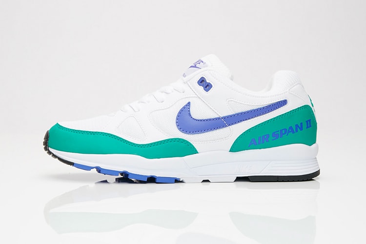 Nike Air Span II Returns in "Persian Violet/Neptune Green"