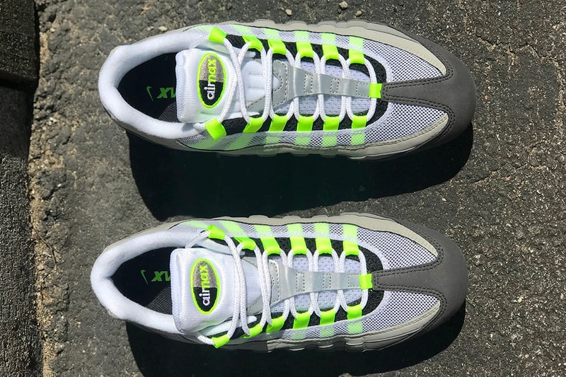 Nike Air Vapormax 95 OG Neon Release Date Another Look Info black White Grey Green Max