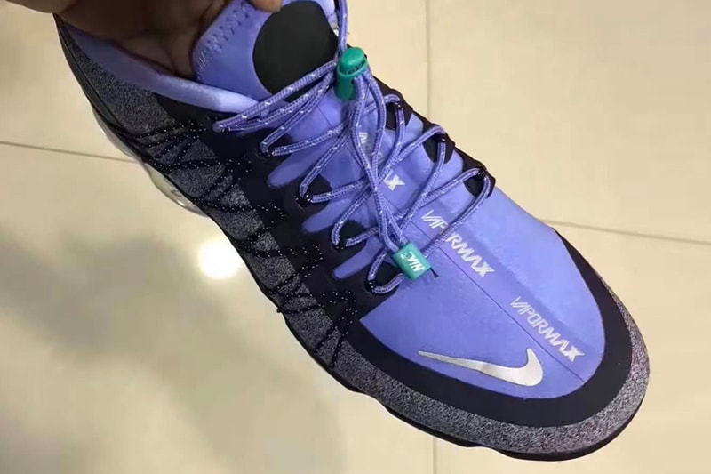 Nike Air VaporMax Flywire First Look Blue Grey Black Trail Hiking Info