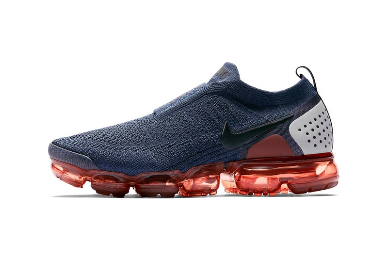 Nike Air VaporMax Moc 2 Gunsmoke Release Blackened Blue Thunder Grey Particle Rose Info Buy