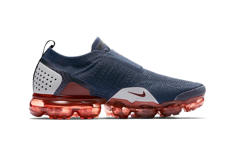 Nike Air VaporMax Moc 2 Gunsmoke Release Blackened Blue Thunder Grey Particle Rose Info Buy