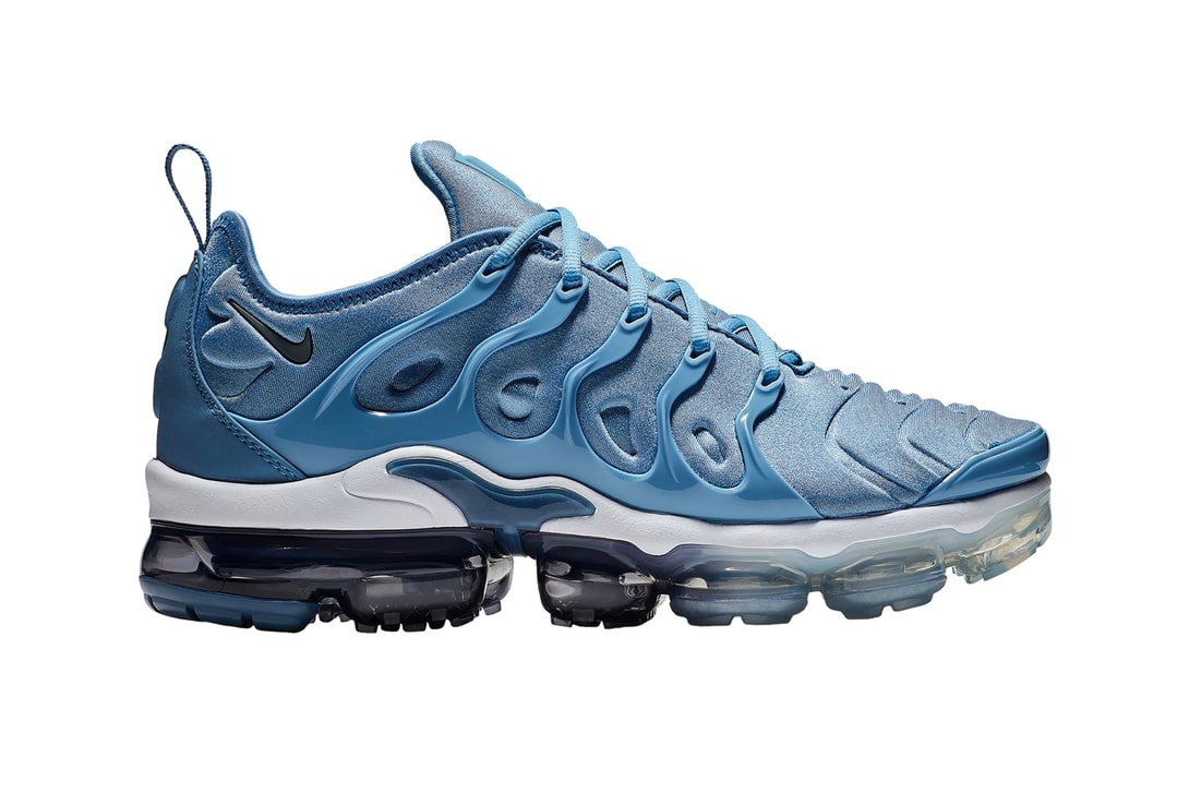 Nike Air VaporMax Plus Work Blue Cool Grey summer 2018 release sneakers footwear