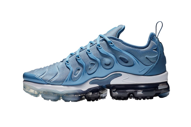 Nike Air VaporMax Plus Work Blue Cool Grey summer 2018 release sneakers footwear