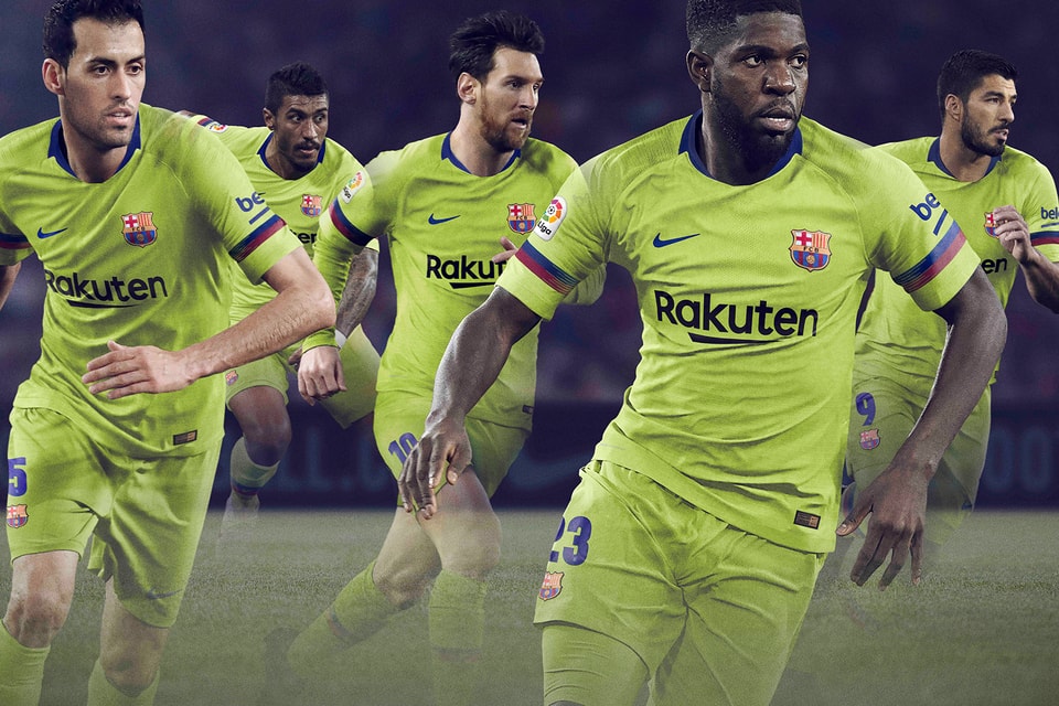 Barcelona 2019 Away Kit Nike Football Hypebeast
