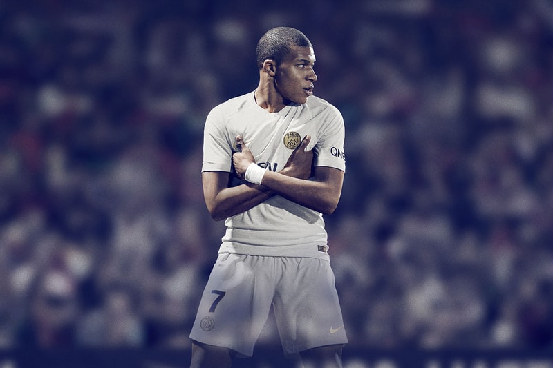 Nike Football Paris Saint Germain 2018/2019 Away Kit Cop Purchase Buy Available Now Kylian Mbappe Neymar Jr Edison Cavani