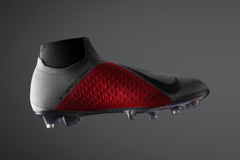 Nike Football Phantomvsn Boots Kicks Sneakers Trainers Footwear Cop Purchase Buy Available Soon Phil Coutinho Kevin De Bruyne Football Soccer Release Information Technology Quadfit Ghost Lace Young Blood Raised on Concrete Black Op Grey Red