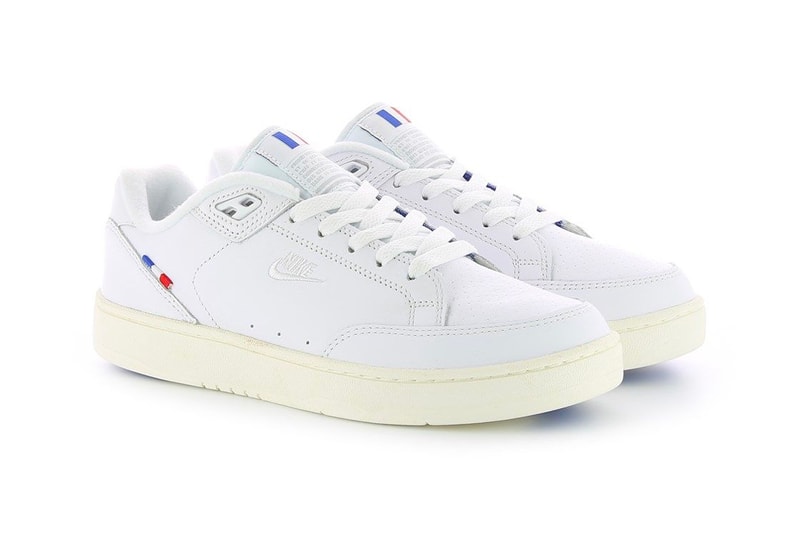 Nike Grandstand II Pinnacle French Flag Release white tennis sneaker tricolor price purchase online
