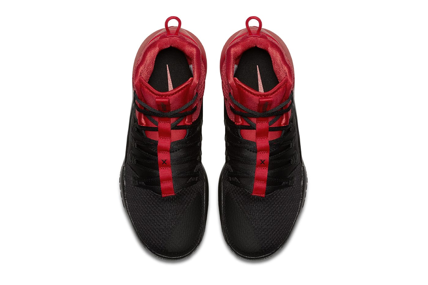 hyperdunk red and black