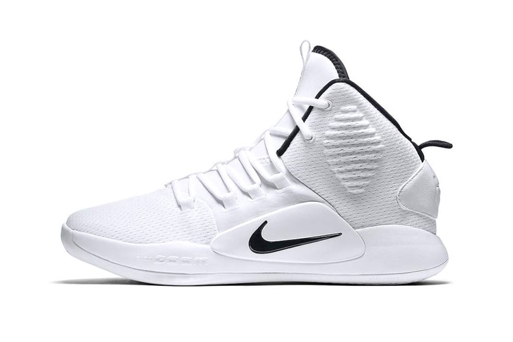 Nike Dresses the Hyperdunk X in Clean White/Black