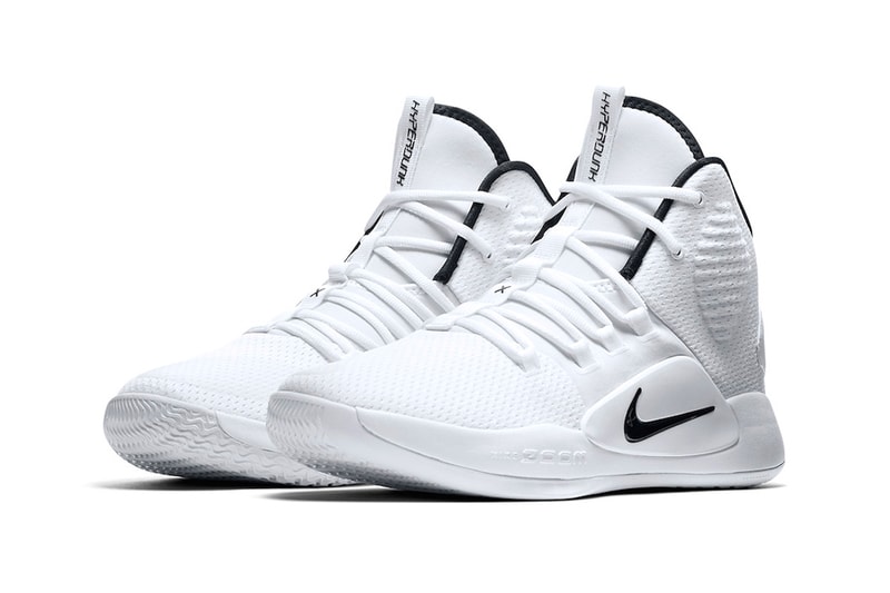 Nike Hyperdunk X White Black august 2018 release info basketball sneakers footwear