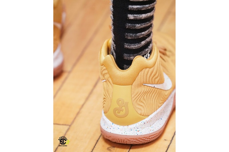 Nike Kyrie 4 "Cinnamon Toast Crunch" On-Foot sneaker cereal pack Kyrie irving release date price