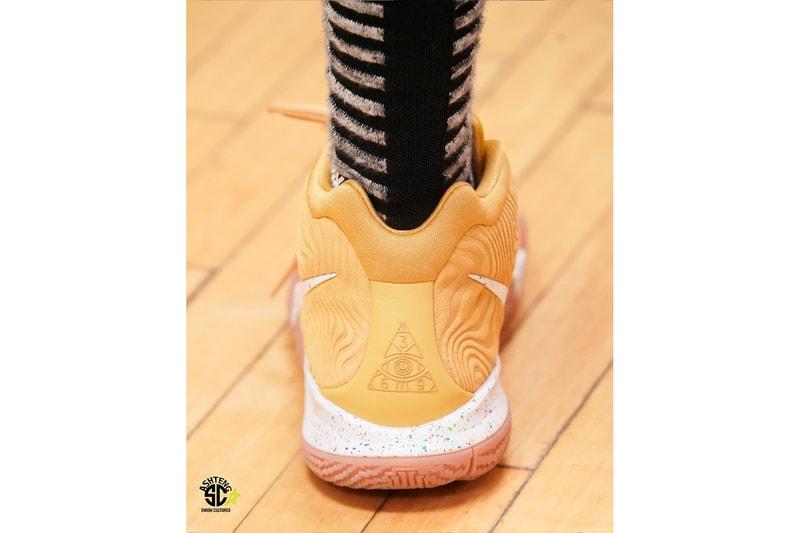 Nike Kyrie 4 "Cinnamon Toast Crunch" On-Foot sneaker cereal pack Kyrie irving release date price