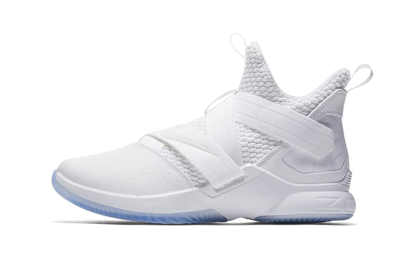 Nike Lebron Soldier 12 Triple White Hypebeast Drops