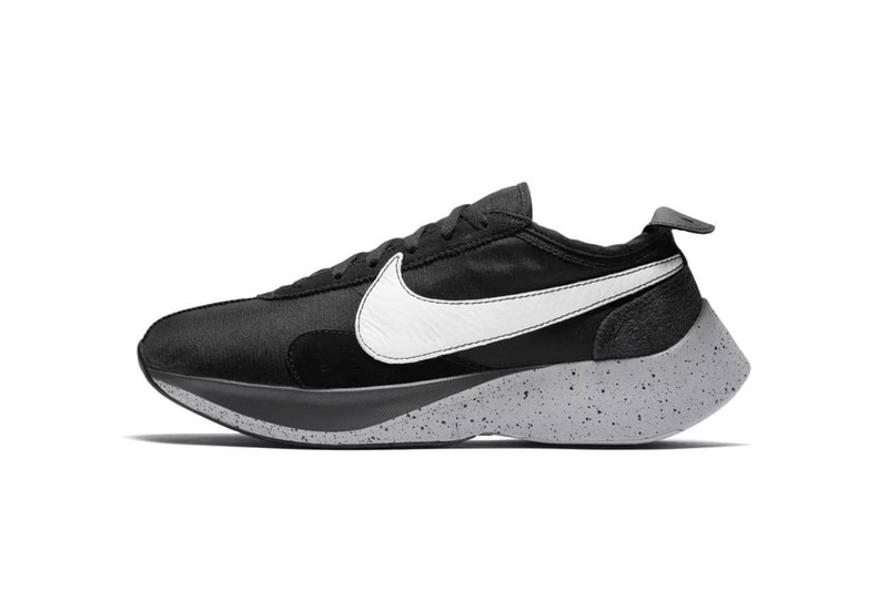 nike moon racer black white wolf grey black sail volt 2018 footwear