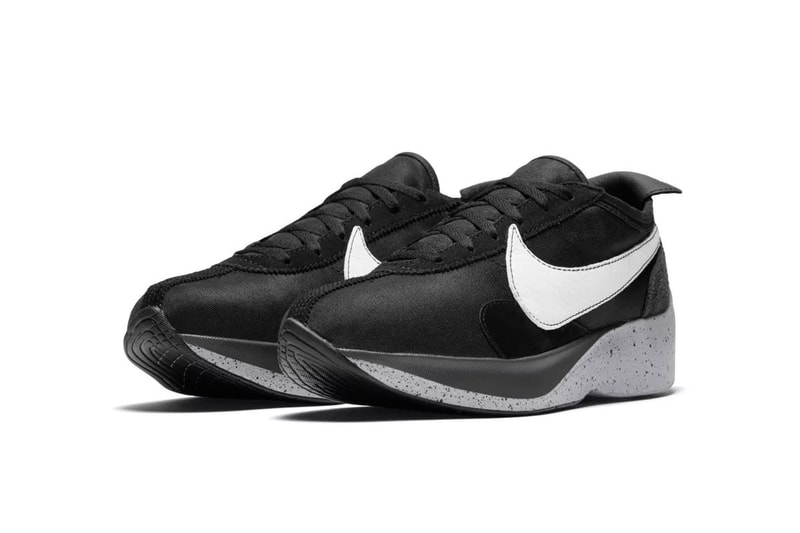 nike moon racer black white wolf grey black sail volt 2018 footwear