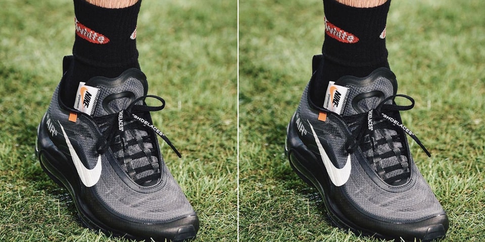 Geografi Opmærksomhed Pub Nike Air Max 97 x Off-White™ Black On Foot | HYPEBEAST