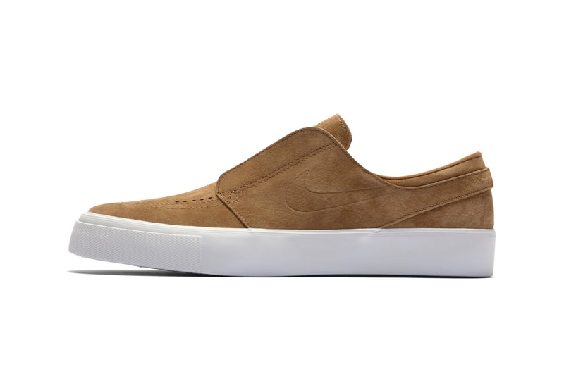 Nike SB Zoom Janoski HT Slip-On "British Tan" release date sneaker skateboarding stefan blue void