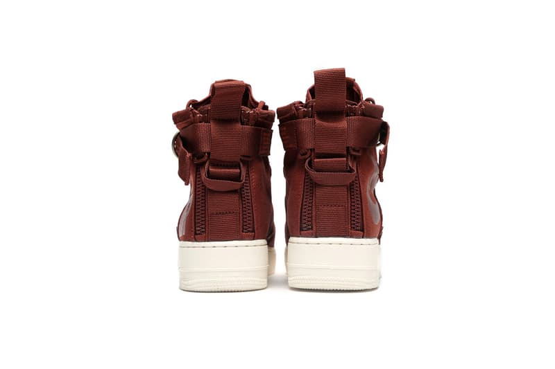 Nike SF-AF1 Mid Burgundy Release info purchase price summer colorway sneaker footwear