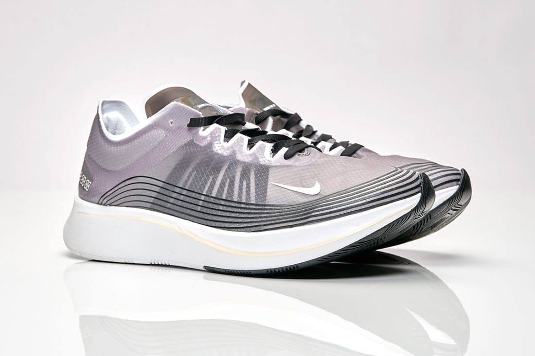 nike zoom fly sp black and white