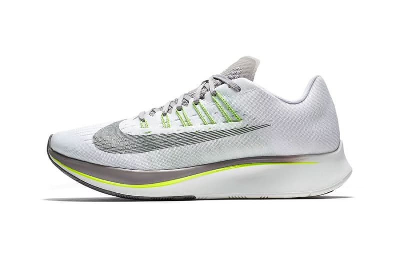 patrimonio Negligencia médica Desenmarañar Nike Zoom Fly “White/Sport Grey/Volt” Makeover | Hypebeast