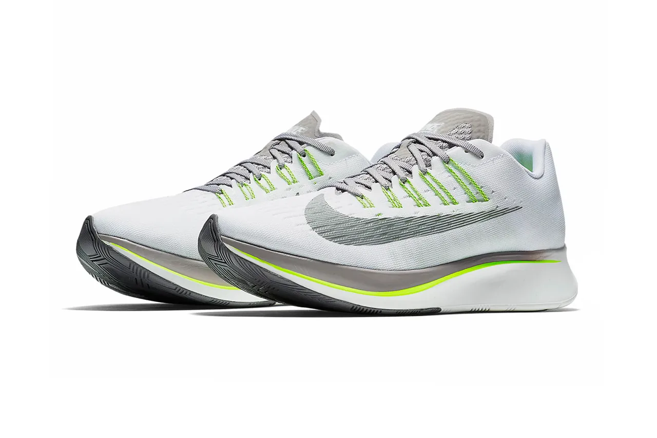 nike zoom fly white volt