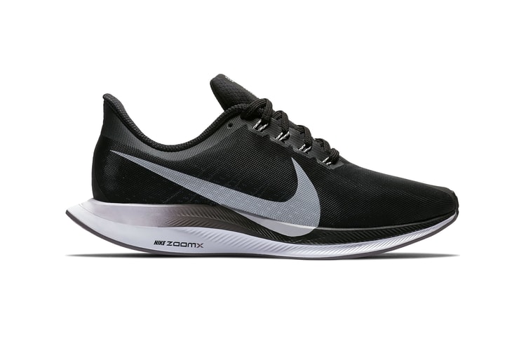 Nike Wraps the Zoom Pegasus Turbo in a Subtle Black/Silver Colorway