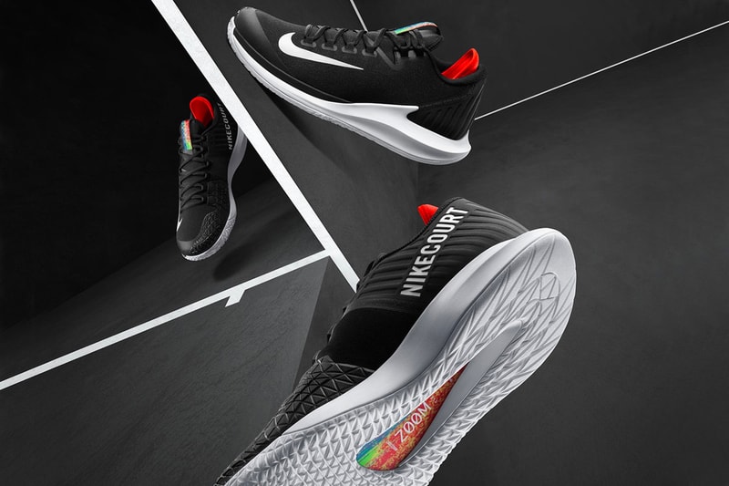 NikeCourt Air Zoom Zero Release Date tennis sneaker shoe model nike black white mens womens