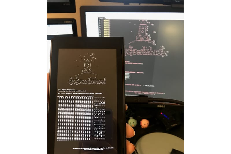 Nintendo Switch Patched Chip Fusee Gelee Hack Hackers Vulnerability Exploit Frozen Rocket Gaming Console