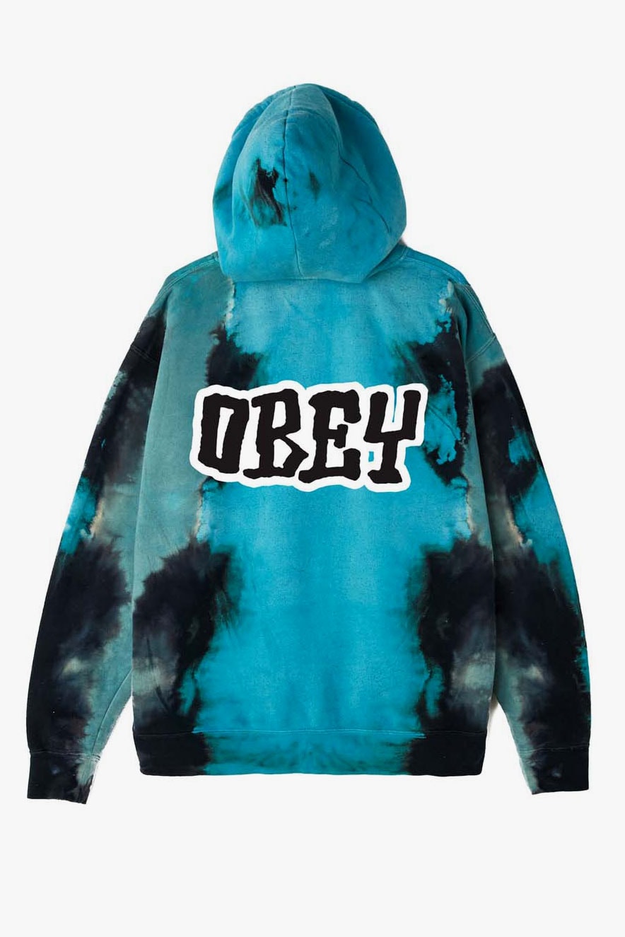 Obey Releases Colorful Tie Dye Pack  Shepard Fairy Obey Giant T Shirt Short Long Hoodie